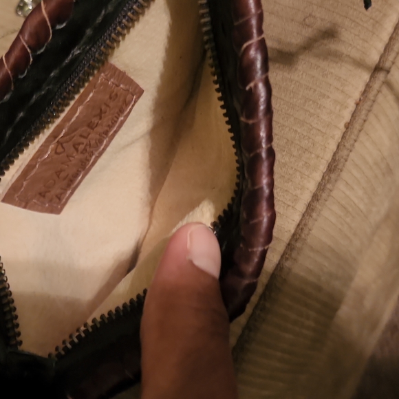 Adam Alexis Leather Wristlet - Picture 3 of 3